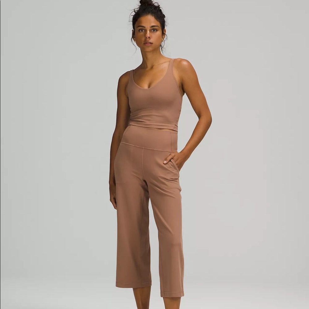 Lululemon Align Super High Rise Wide Leg Crop 23”